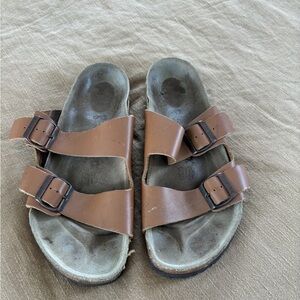Birkenstock Arizona Slides Brown size 42